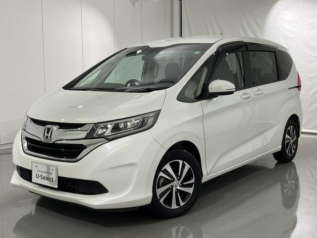 フリード(ホンダ) Ｇ・ホンダセンシング　禁煙車／純正ナビ（ＶＸＭ−１８５ＶＦｉ）／前後ドラレコ／純正アルミ／本革ステア 中古車画像