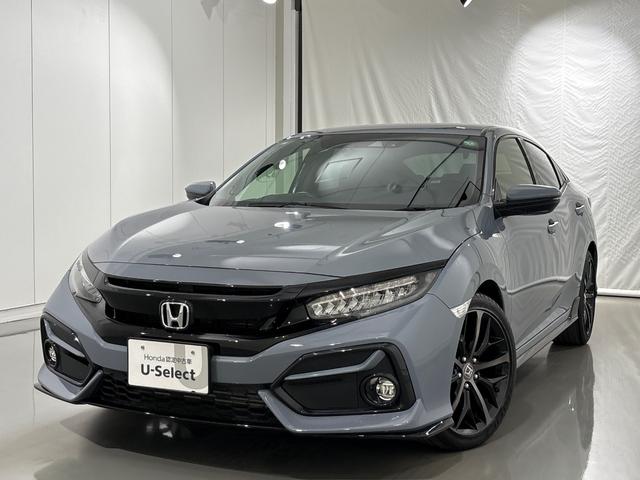 シビック(ホンダ) ハッチバック　純正メモリーナビ　純正前後ドラレコ　ＥＴＣ２．０　ＬＥＤヘッドライト　ホンダセンシング　クルーズコントロール　バックカメラ　フルセグＴＶ　ＤＶＤ再生　ＣＤ再生　パドルシフト　アルミホイール　Ｂモニター 中古車画像