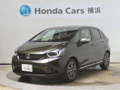 ホンダ　フィット　ｅ：ＨＥＶリュクス　ＨｏｎｄａＳＥＮＳＩＮＧ純正前後ドラレコＭナビＲカメラＥＴＣ純正アルミ　バックモニター　ワンオーナー車