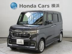 N-BOXカスタム Lターボ HondaSENSING 前後ドラレコ メモリーナビ リアカメラ ETC 両側電動スライドドア シートヒーター パドルシフト ワンオーナー アダクティブクルーズC 地デジチューナー 電動格納ドアミラー 中古車画像