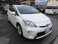 プリウス S フルセグ地デジTV ドライブレコーダ前後ブルートウスー バックカメラ BBSアルミ 中古車画像