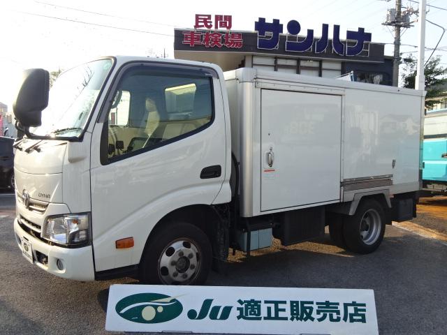トヨタ ダイナトラック 冷蔵冷凍車 7 から 35 設定 中温冷凍車 デンソー製冷凍機 1 35t積載 3 0dターボ オートマ サイドドア バックモニター etc付きの中古車 車体価格258 8万円 17 平成29 年式 走行6 4万キロ 車体色ホワイトm 埼玉県越谷市宮本町5 トヨタ ダイナトラック 冷蔵冷凍車 7 から 35 設定 中温冷凍車 デンソー製冷凍機 1 35t積載 3 0dターボ オートマ サイドドア バックモニター etc付きの中古車 車体価格258 8万円 17 平成29 年式 走行6 4万キロ 車体色ホワイトm 埼玉県越谷市宮本町5