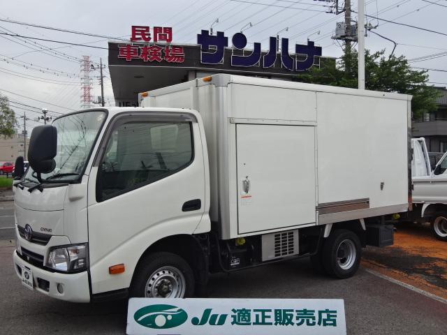トヨタ ダイナトラック 　冷蔵冷凍車　−７℃設定　中温冷凍車