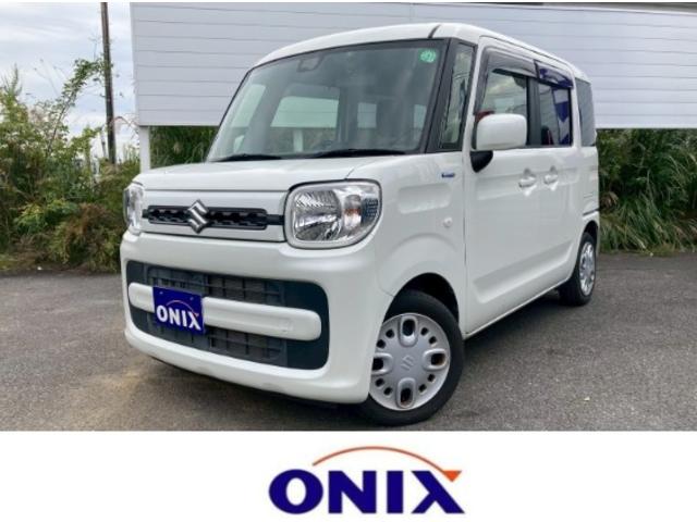 スペーシア(スズキ) ハイブリッドＧ　Ｂｌｕｅｔｏｏｔｈ音楽再生　ワンオーナー　ドライブレコーダー　衝突被害軽減ブレーキ　コーナーセンサー　横滑り防止機能 中古車画像