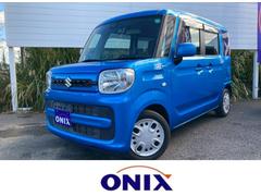 スペーシア ハイブリッドG Bluetooth音楽再生 DVD再生 フルセグナビ 衝突被害軽減ブレーキ クリアランスソナー オートエアコン ワンオーナー 禁煙車 プッシュスタート 両側スライドドア ドライブレコーダー 中古車画像