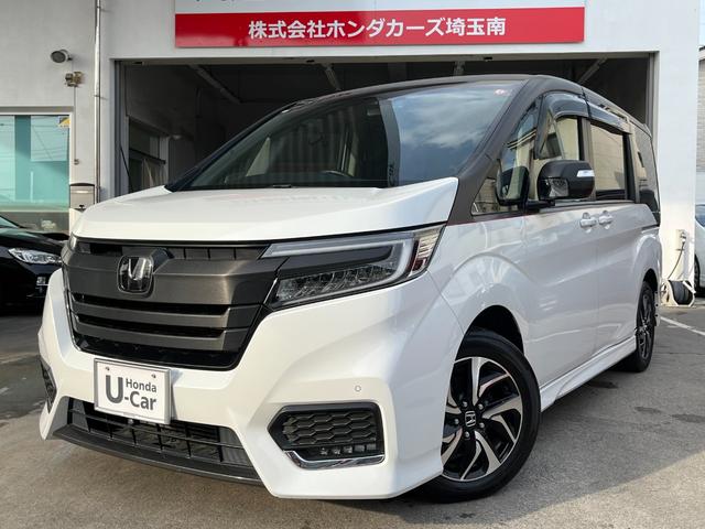 ホンダ ステップワゴンスパーダ スパーダ　ホンダセンシング　ワンオーナー車・ホンダセンシング・純正ナビ・Ｒバックカメラ・Ｒモニター・両側パワースライドドア・ＬＥＤヘッドライト・ＥＴＣ・ドラレコ・スマートキー・コーナーセンサー・Ｂｌｕｅｔｏｏｔｈオーディオ