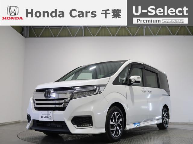 ホンダ ステップワゴンスパーダ スパーダホンダセンシング　２年保証付運転支援前後ドラレコナビ　１オ−ナ−　盗難防止装置