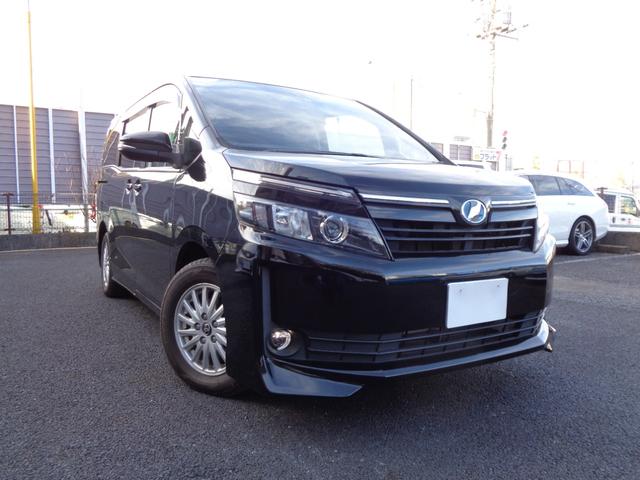 ヴォクシー(トヨタ) ハイブリッドＶ　フルセグＴＶ・ＤＶＤ・ＣＤ・Ｂｌｕｅｔｏｏｔｈ・ＥＴＣ・シートヒ−タ−・バックカメラ 中古車画像