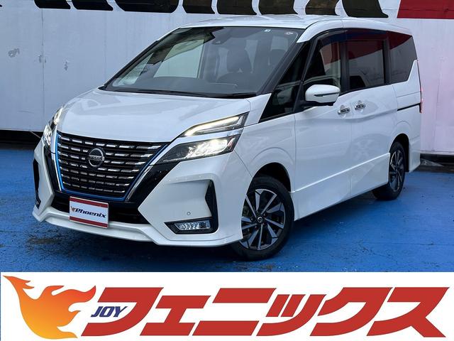 日産 セレナ ｅ－パワー　ハイウェイスターＶ☆１オナ☆保証書☆取説☆ＥＴＣ　プロパイロット☆１０インチナビ☆フルセグ☆ＢＴ・ＵＳＢ☆エマブレ　全方位カメラ☆ＢＳＭ・ＲＣＴＡ☆ハンズフリーＷパワスラ☆デジタルインナーミラ☆セーフティパック☆快適パック☆ＯＰ１６インチＡＷ☆ＥＴＣ