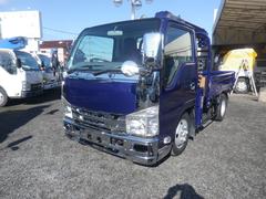 エルフトラック  2トン標準 4段クレーン ラジコンフックイン 古河ユニックURU264 ブルーメタリックオールペイント クレーンワイヤー新品 メッキパーツ付 キーレス ETC HSA ASR 中古車画像