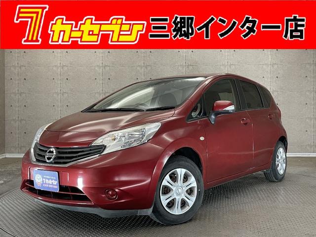 日産 ノート Ｘ　エマージェンシーブレーキパッケージ　自動衝突被害軽減ブレーキ　レーンアシスト　ドライブレコーダー　純正メモリーナビ　バックカメラ　ＥＴＣ　スマートキー　アイドリングストップ