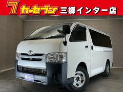 トヨタ　ハイエースバン　ロングＤＸ　ＥＴＣ　バックカメラ　Aftermarketナビ
