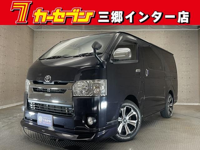 トヨタ 4型ハイエース スーパーGL ダークプライム 純正LEDヘッド