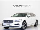 Ｖ９０ アルティメット　Ｂ５　Ｂ＆Ｗプレミアムサウンド　エアサス　電動パノラマサンルーフ　４８Ｖ　Ｇｏｏｇｌｅ搭載　白革　リラクゼーション機能　シートエアコン　クリスタルシフトノブ　前後シートヒーター　グレーアッシュウッドパネル（1枚目）