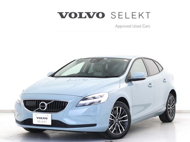 ボルボ ｖ４０ ｔ３ タックエディション ２０１９最終モデル アマゾンブルー 純正ｈｄｄナビ シートヒーター チェック柄 279 0万円 令和元年 19年 東京都 中古車 価格 Com