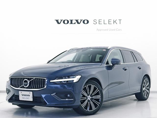 Ｖ６０(ボルボ) Ｂ５　インスクリプション　Ｂ５エンジン　クライメートＰＫＧ　４８Ｖ　ｈａｒｍａｎ／ｋａｒｄｏｎプレミアムサウンド　白革 中古車画像