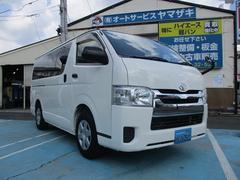 ハイエースバン ロングDX GLパッケージ ETC バックカメラ ワンセグTV 両側スライドドア ベンチシート キーレスエントリー パワーステアリング パワーウィンドウ 運転席エアバック 助手席エアバック ミュージックサーバ CD 中古車画像