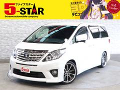 トヨタ　アルファード　２４０Ｓ　タイプゴールド　４ＷＤ　後席モニター