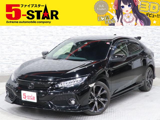 ハッチバック　６速ＭＴ／フルエアロ／シートヒーター／Ｈｏｎｄａ　ＳＥＮＳＩＮＧ／アダプティブクルーズコントロール／レーンアシスト／オートマチックハイビーム／純正ナビ／バックカメラ／地デジ／ＬＥＤオート