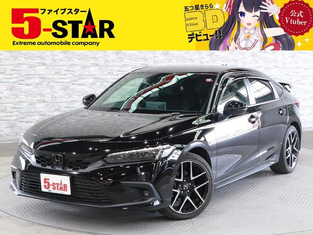 シビック ＬＸ　６速ＭＴ／エアロ／シートヒーター／Ｈｏｎｄａ　ＳＥＮＳＩＮＧ／レーダークルコン／ブラインドスポットモニター／オートマチックハイビーム／ホンダコネクトディスプレイ／バックカメラ／地デジ／ＬＥＤオート