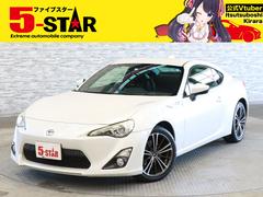 トヨタ　８６　ＧＴリミテッド　６速マニュアル　純正リアスポイラー　黒×赤ハーフレザーシート