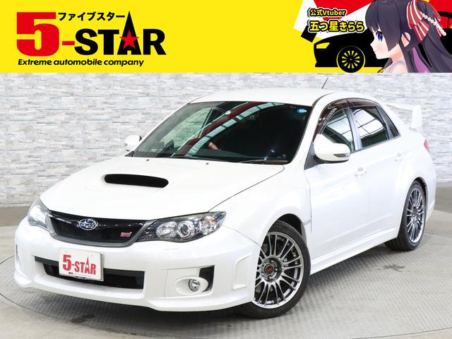 インプレッサ ＷＲＸ　ＳＴｉ　４ＷＤ／６速ＭＴ／エアロ／ＳＴｉマフラー／ブースト計／ＳＩ－ＤＲＩＶＥ／電動シート／プッシュスタート／ＥＴＣ／ＳＴｉキャリパー／ストラーダナビ／地デジ／ＨＩＤヘッドライト／純正ＡＷ／水平対向エンジン