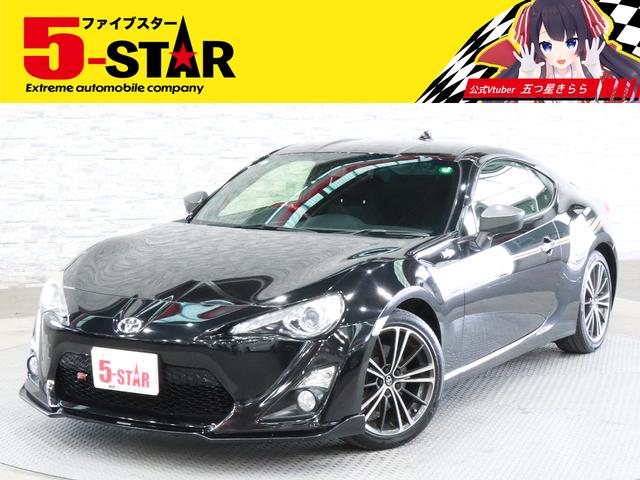 トヨタ ８６ ＧＴ　ＳＰＯＲＴ　ＤＥＳＩＧＮエアロ／ＳＨＯＷＡ　ＴＵＮＩＮＧ車高調／ＨＫＳマフラー／ＲＥＡＬステアリング／プッシュスタート／ＥＴＣ／パドルシフト／純正ナビ／バックカメラ／地デジ／純正ＡＷ／水平対向エンジン