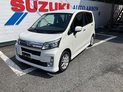 ムーヴ カスタム X フルセグナビ ブルートゥース オートヘッドライト フォグランプ スマートキー オートエアコン 純正アルミホイール ETC フロアマット ドアバイザー アイドレイングストップ 中古車画像