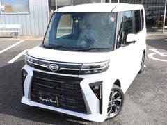 ダイハツ　タント　カスタムＸ　届出済未使用車　バックカメラ　パールホワイト