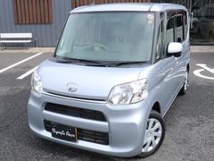 タント X ユーザー買取車 パワースライドドア 純正SDナビ ワンセグTV プッシュスタート スマートキー ドアバイザー アイドリングストップ オートライト 中古車画像