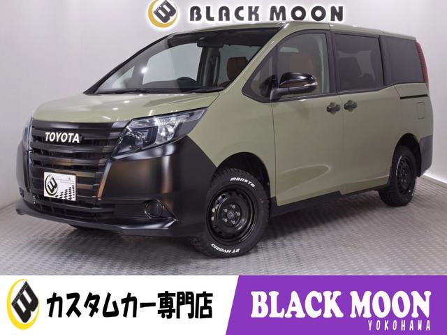 ハイブリッドＸ　オリジナルアウトドアカスタム　新品ホイール　新品タイヤ　新品リフトアップ　新品ヴィンテージシートカバー　ブラックヘッドライト加工　両側電動スライドドア　ＳＤナビ　バックカメラ　スマートキー