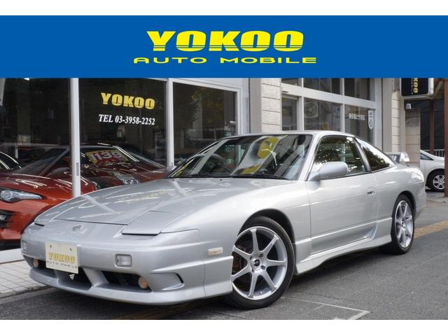 カッコイイです【美品】180SX ルーフスポイラー 純正シルバー