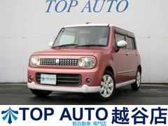 アルトラパン X 修復歴無し メモリーナビ フルセグ Bluetooth ETC プッシュスタート スマートキー フォグライト メッキアウターハンドル メッキサイドモール リアスポイラー 電動格納ミラー 中古車画像