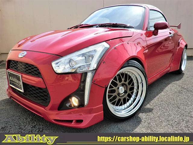 ダイハツ コペン ローブ ｌｂオーバーフェンダー ｊ ｍｏｄｅエアロ リヤウイングの中古車 グーネット中古車