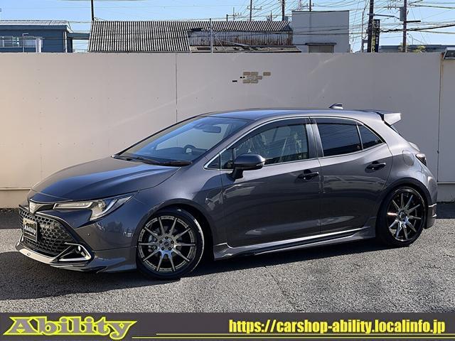 カローラスポーツ(トヨタ) ハイブリッドＧ　スタイルパッケージ　モデリスタエアロ☆Aftermarketゲートスポイラー＆リアスポイラー☆マーベリック１９インチＡＷ☆ＨＫＳDampers☆ＬＥＤヘッドライト☆ＢＳＭ☆純正ナビ／ＢＴオーディオ／バックカメラ☆ 中古車画像