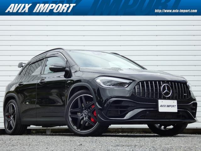 ＧＬＡクラス(AMG) ＧＬＡ４５　Ｓ　４マチック＋　ＡＭＧパフォーマンスＰＫＧ　ＡＭＧアドバンスドＰＫＧ　エアロダイナミック＆ナイトＰＫＧ　黒／赤革 中古車画像