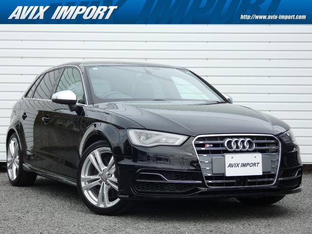 Ｓ３ スポーツバック　マトリクスＬＥＤライトＰＫＧ　ＡＣＣ　ブラックハーフレザー　専用エクステリア＆インテリア　ＡＵＤＩプレンセス　ドライブセレクト　ＭＭＩナビ　ＴＶ　Ｂカメラ　ＰＤＣ　パワーシート　アドバンスドキー　１８ＡＷ　禁煙　弊社買取車（1枚目）