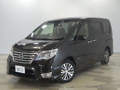 セレナ ハイウェイスターVセレ+セーフティSHVAセフ ナビ Rカメラ リア席モニター LED ETC Sキー 地デジ サイドカメラ 禁煙 バックソナー USB接続 後カメラ 3列シート エアバッグ キーレス オートクルーズコントロール ダブルエアコン 中古車画像
