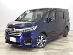 ステップワゴンスパーダ スパーダホンダセンシング 9インチナビ Rカメラ DVD CD ブルートゥース フルセグ 両側電動スライドドア 後席モニター ホンダセンシング 前後ドライブレコーダー LED ETC 禁煙車 盗難防止 助手席エアバッグ 地デジ 中古車画像