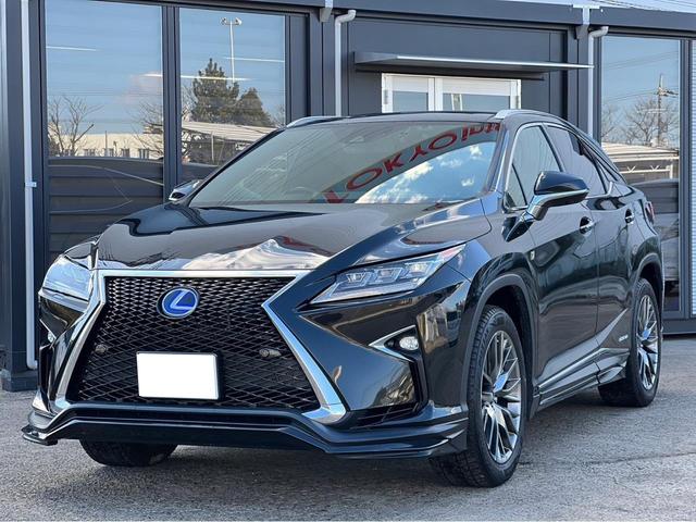 レクサス RX RX450h Fスポーツ TRDエアロ 四本出し