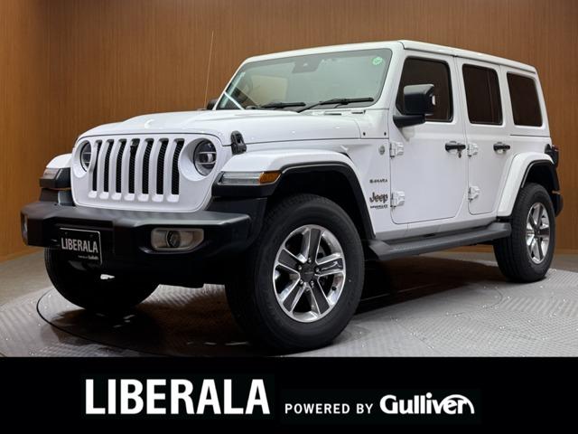 ジープ・ラングラーアンリミテッド(ジープ) サハラ　純正ナビ　バックカメラ　ＡＣＣ　黒革シート　シートヒーター　レーンアシスト　ブラインドスポット　ステアリングヒーター　コーナーセンサー　スマートキー　ＥＴＣ　ヒルディセントコントロール 中古車画像