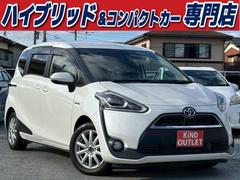 シエンタ ハイブリッドG 修復歴なし 純正ナビ Bluetooth 衝突軽減ブレーキ バックカメラ 両側パワースライドドア レーンアシスト スマートキー プッシュスタート ETC HIDヘッドライト オートエアコン 整備保証付 中古車画像