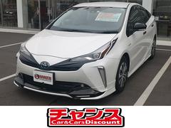 トヨタ　プリウス　Ａ　ＴＲＤエアロ　純正９インチワイドナビ　バックカメラ