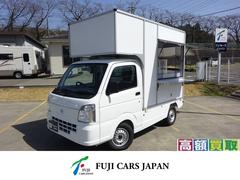 日産　ＮＴ１００クリッパートラック　移動販売車　キッチンカー　ケータリングカー　左＆後ろ販売窓口