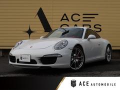 911 911カレラ4S 991.1NAモデル スポクロ スポエグ PASM カレラレッドレザーインテリア BOSE 電動格納ミラー スポーツデザインステアリング 左ハンドル クルコン ポルシェエンボスヘッドレスト 中古車画像