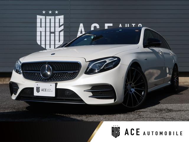 Ｅクラスステーションワゴン(AMG) Ｅ４３　４マチック　ステーションワゴン　サンルーフ　ナッツブラウン革　Ｂｕｒｍｅｓｔｅｒ　エアバランスＰＫＧ　全席シートヒーター　パワーシート　ＨＵＤ　電動トランク　ナビ　フルセグ　全周囲カメラ　全周囲カメラ　レーダーセーフティ 中古車画像
