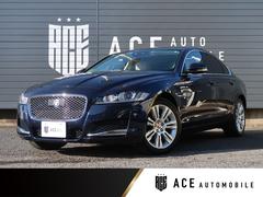 XF プレステージ ロワールブルーメタリック ベージュ革 MERIDIANサウンド アダプティブクルーズ シートヒーター パワーシート 電動トランク ナビ フルセグ Bluetooth バックカメラ 18インチAW 中古車画像