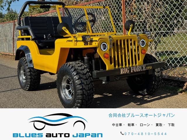 日本その他 日本 　ＴＲＩＫＥ　ＦＡＣＴＯＲＹ　ＪＡＰＡＮ・ミニジープ・ミニカー登録・ＥＶ・５０ｋｍ距離・５０ｋｍ／ｈ・ブルートゥース接続・ロールバー・フォグライト・シガーライター・ＵＳＢ電源