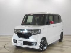 N-BOXカスタム G・EXターボホンダセンシング 4WD ワンオーナー ホンダセンシング 純正アルミホイール 純正ナビリアカメラ スマートキー フルオートエアコン ETC クルーズコントロール シートヒーター 両側電動スライドドア LEDヘッドライト 中古車画像