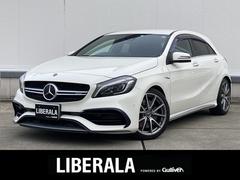 メルセデスＡＭＧ　Ａクラス　Ａ４５　４マチック　レーダーセーフティＰＫＧ　純正ナビ